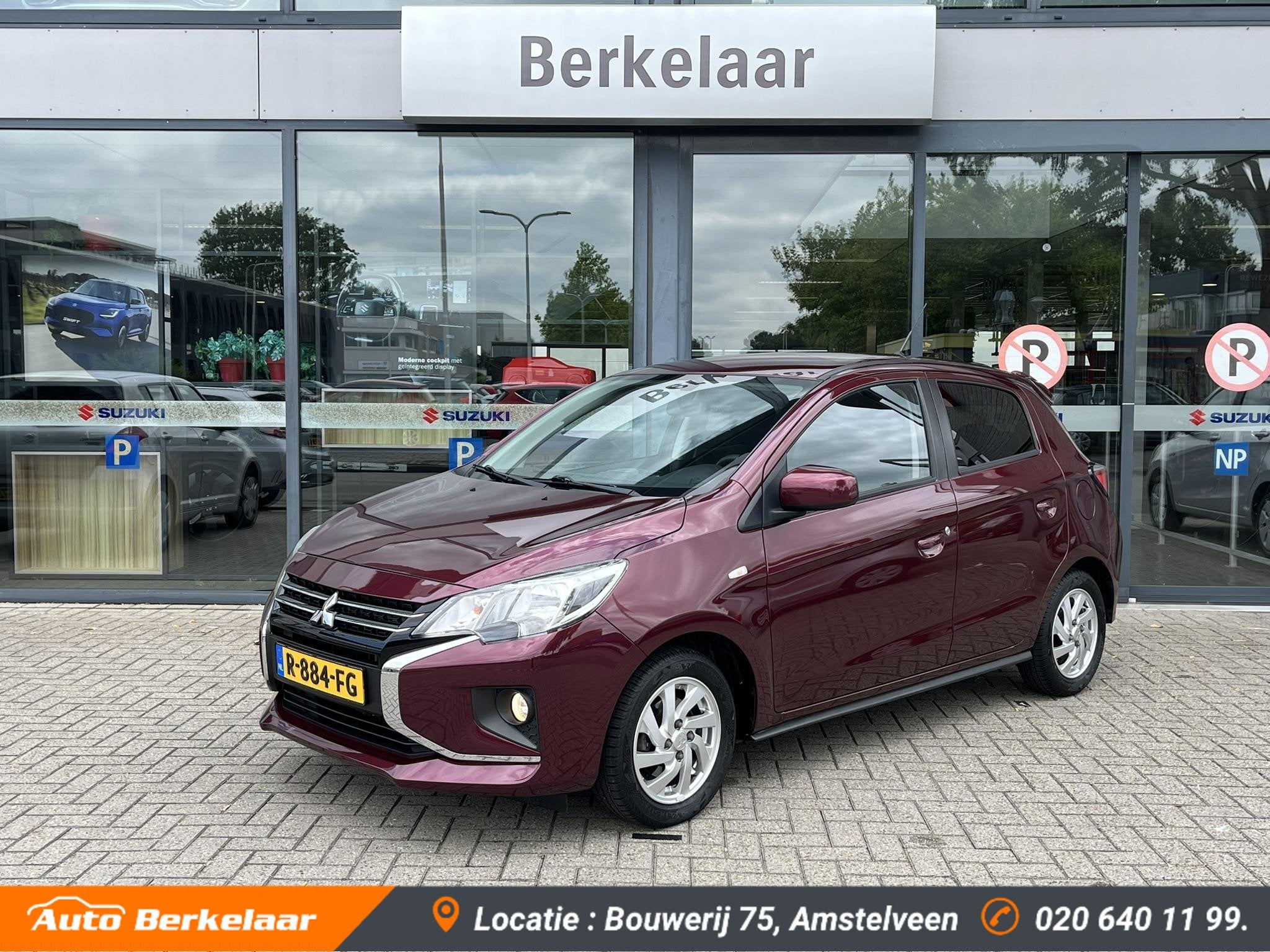 Mitsubishi Space Star 1.2 Dynamic Automaat | Achteruitrijcam, Stof, Gebruikt, Start-stop-systeem, Origineel Nederlands