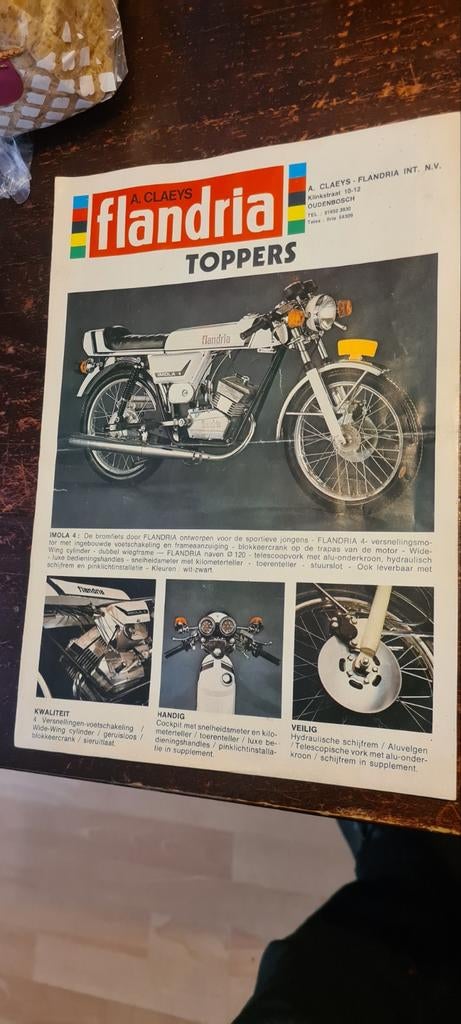 Flandria imola starline record etc, Ophalen of Verzenden