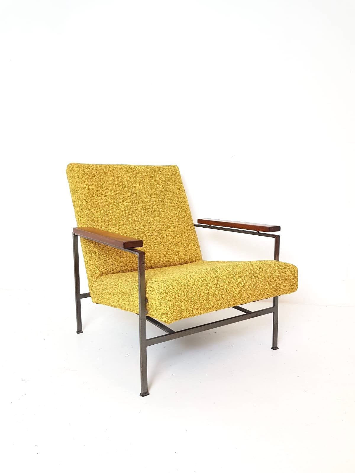 Vintage Rob Parry fauteuil 2280 Gelderland, 75 tot 100 cm, Ophalen of Verzenden, Zo goed als nieuw, Stof