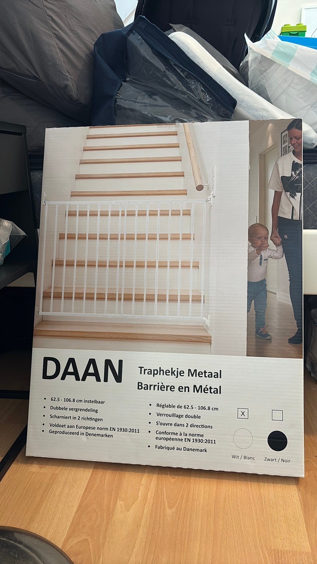 Traphekje wit NIEUW, Kinderen en Baby's, Ophalen, Nieuw, 100 tot 115 cm, Metaal of IJzer