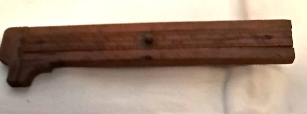 Houten schijf maat, Ophalen of Verzenden, Gebruikt