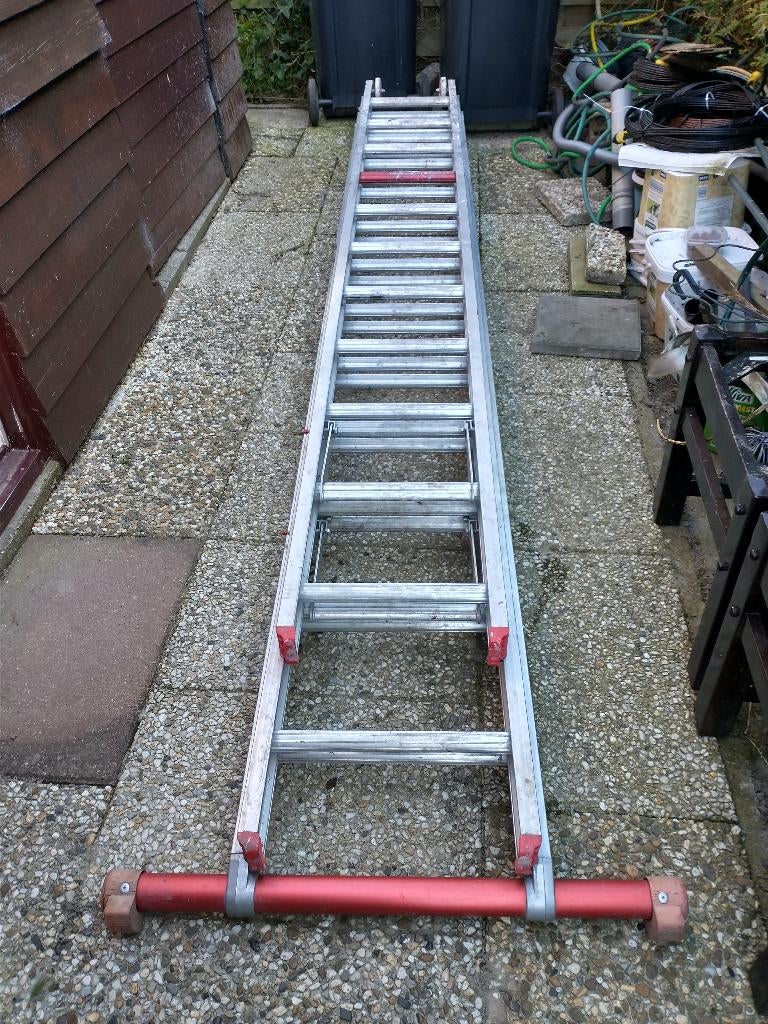 Altrex Extender aluminium ladder, Ophalen, Gebruikt, Ladder, Opvouwbaar of Inschuifbaar