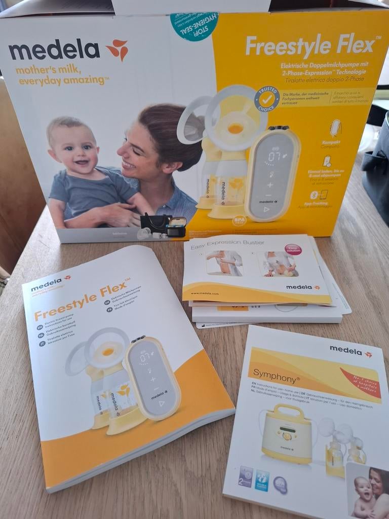 Medela Freestyle Flex dubbele elektrische borstkolf, Kinderen en Baby's, Babyvoeding en Toebehoren, Ophalen of Verzenden