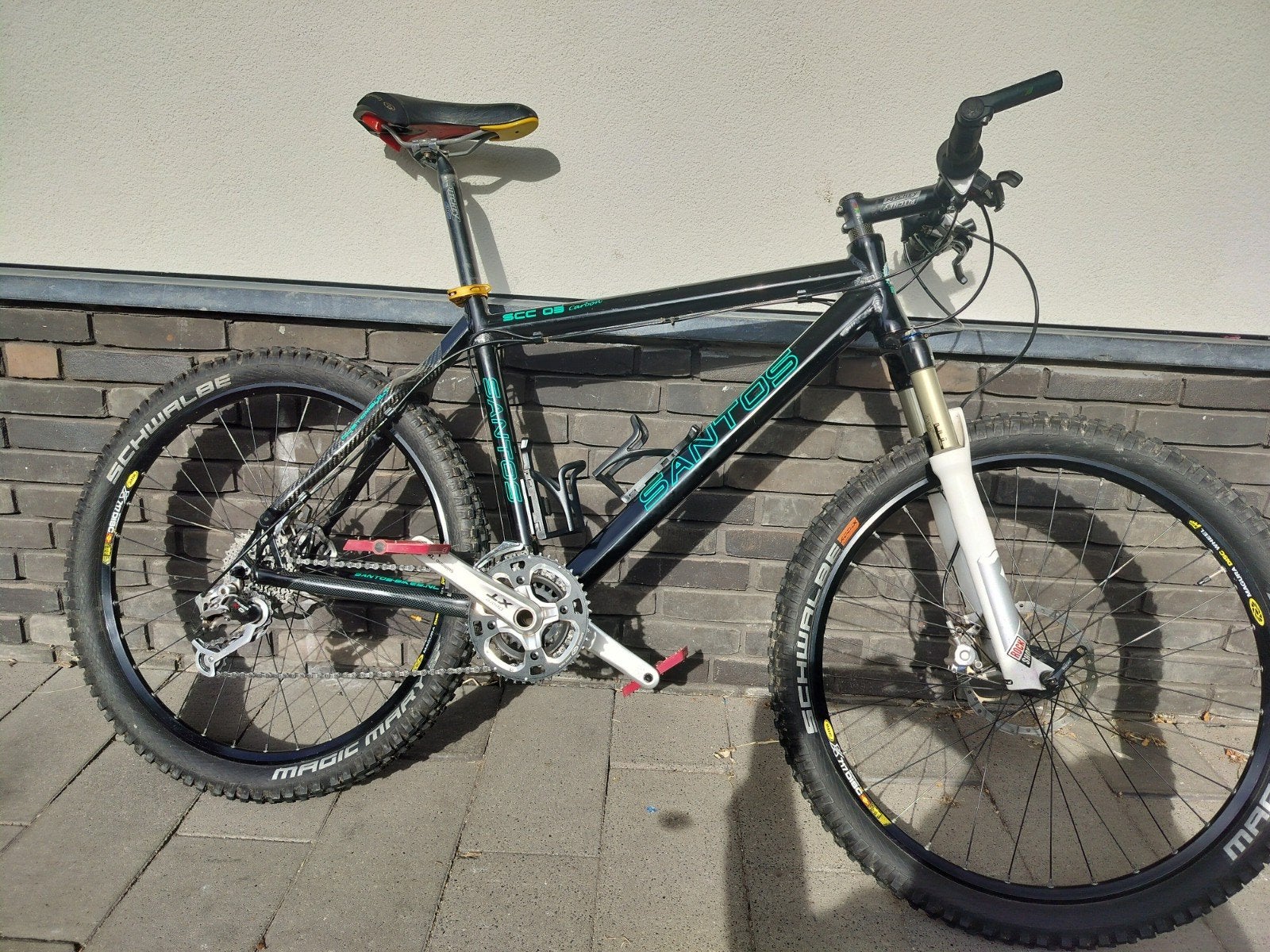 MTB Santos SCC03 Carbon, zeer netjes, Hardtail, Zo goed als nieuw, Schijfrem, 53 tot 57 cm