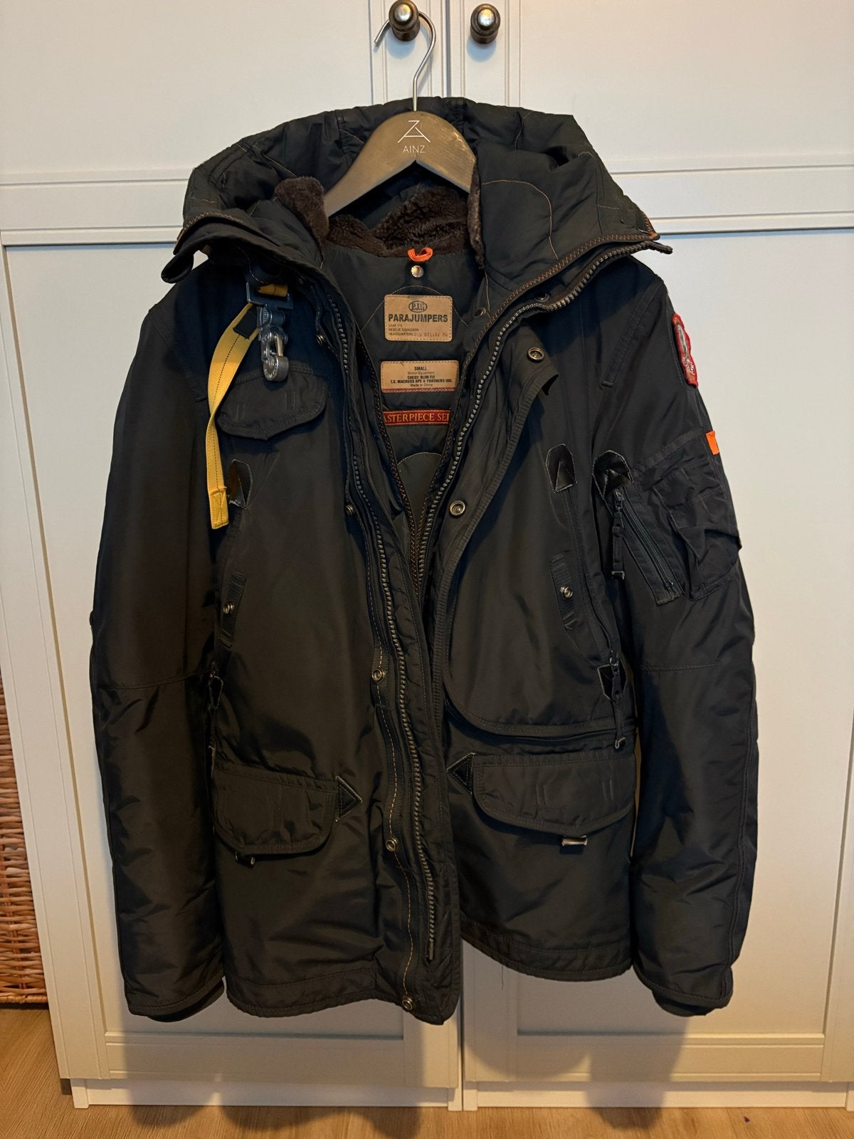 Parajumpers Masterpiece Gobi Winterjas - Zwart, Kleding | Heren, Jassen | Winter, Ophalen of Verzenden, Gedragen, Maat 46 (S) of kleiner