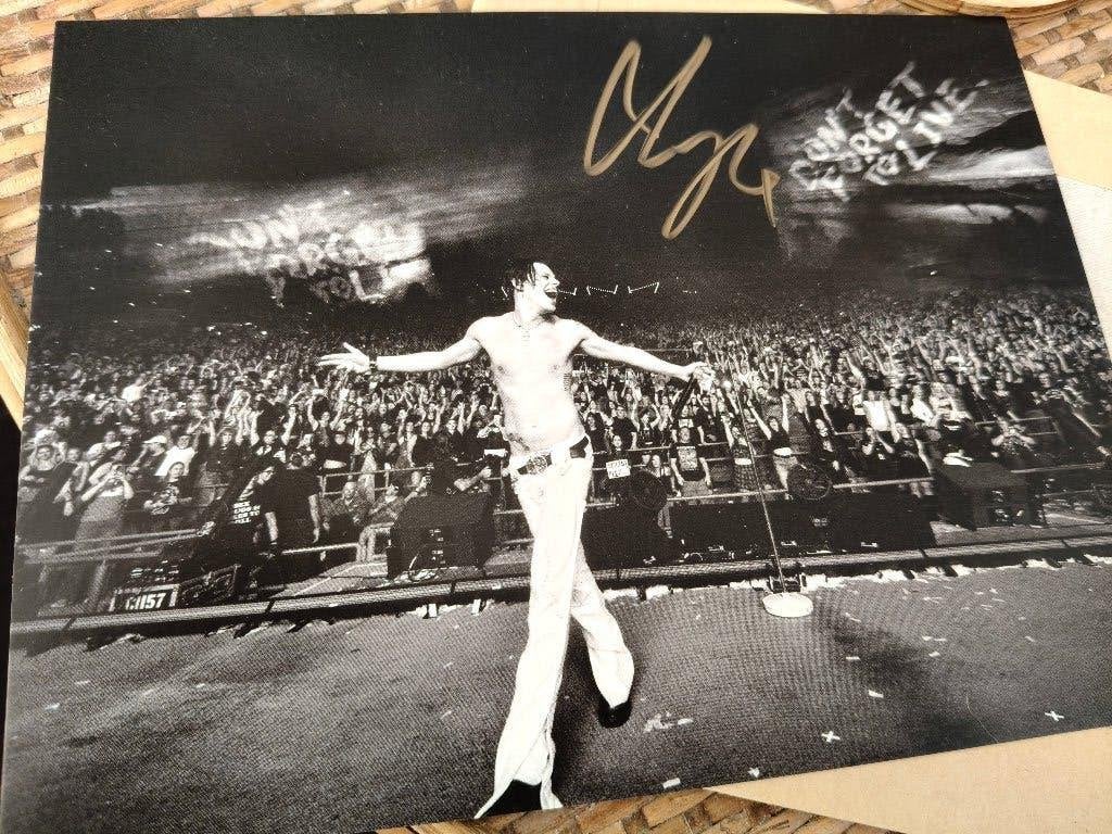 Gesigneerde foto handtekening Yungblud, 1980 tot heden, Foto, Nieuw, Ophalen of Verzenden