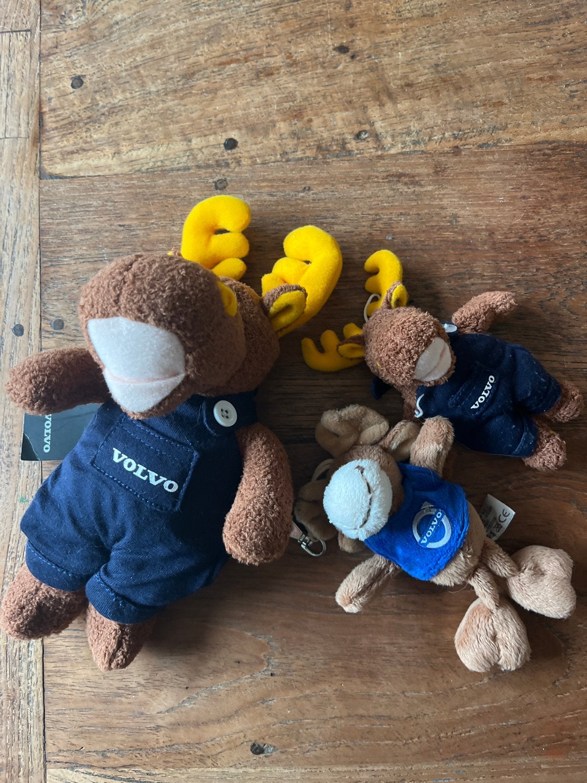 Volvo Elanden Knuffels - Nieuw en Zo goed als nieuw, Overige merken, Overige karakters, Overige typen, Ophalen of Verzenden