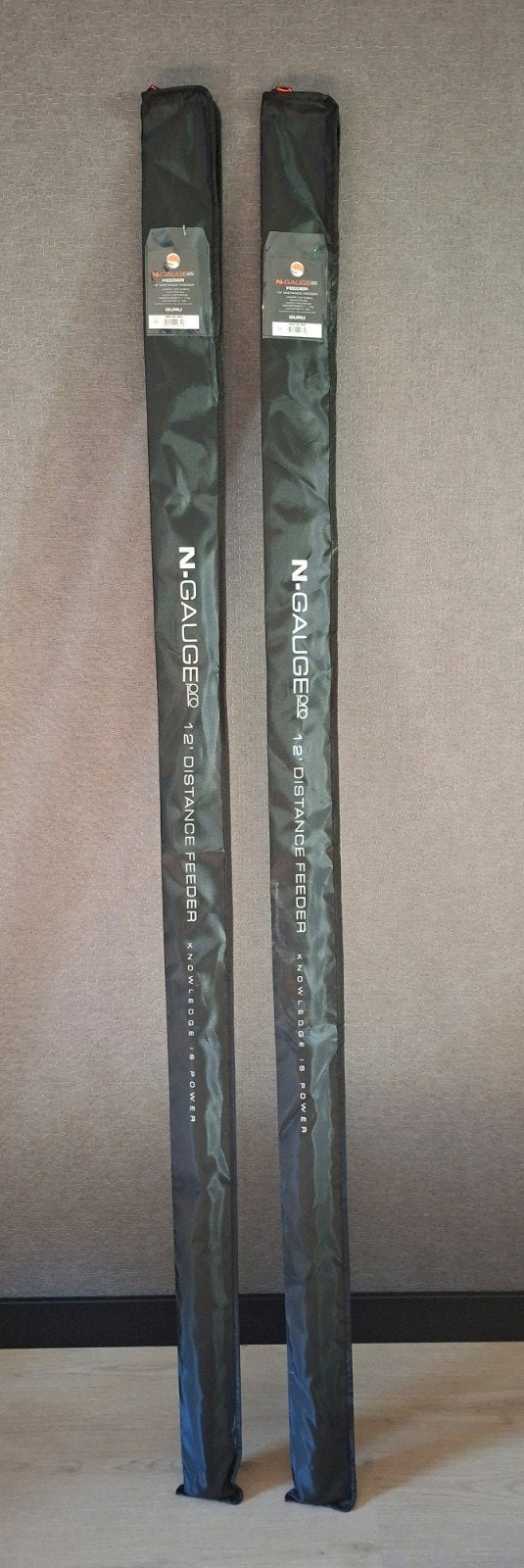 2x Guru N gauge Pro Distance Feeder 12 ft, Ophalen of Verzenden, Zo goed als nieuw, Werphengel