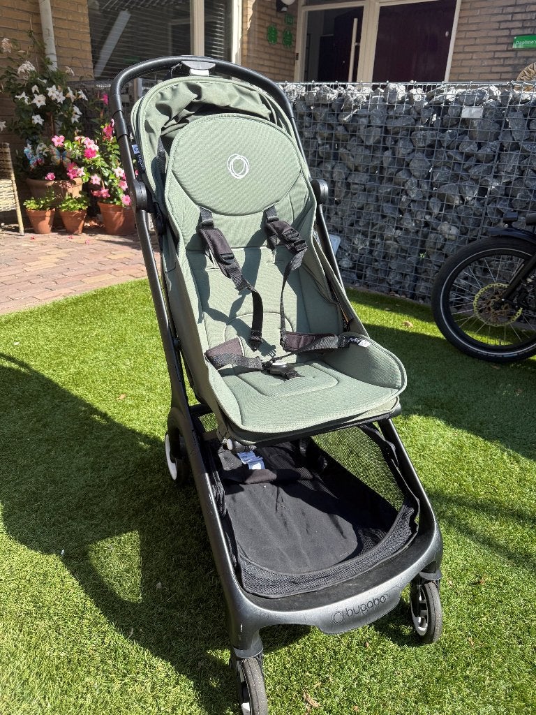 Bugaboo Butterfly Forest Green, Ophalen, Zo goed als nieuw, Overige merken, Zonnekap