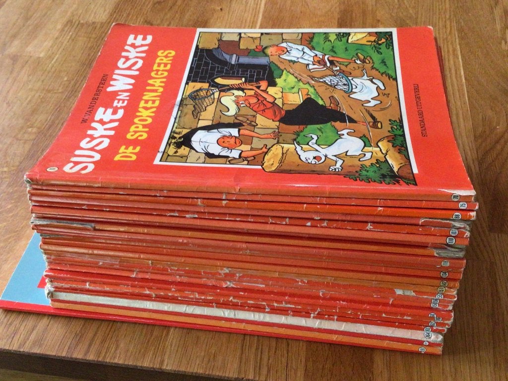 Suske en Wiske (25x), Gelezen, Willy Vandersteen, Ophalen of Verzenden, Meerdere stripboeken
