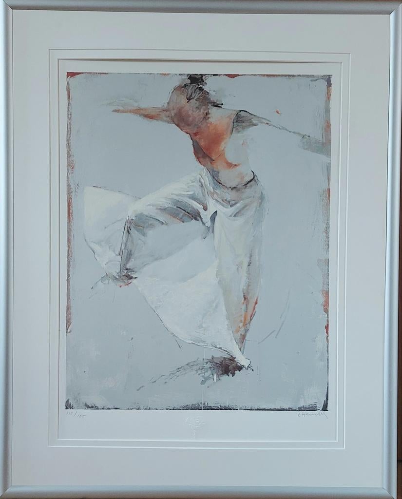 Robert Heindel “Dancing Fool”Gesigneerd(110/185) certificaat, Antiek en Kunst, Ophalen of Verzenden