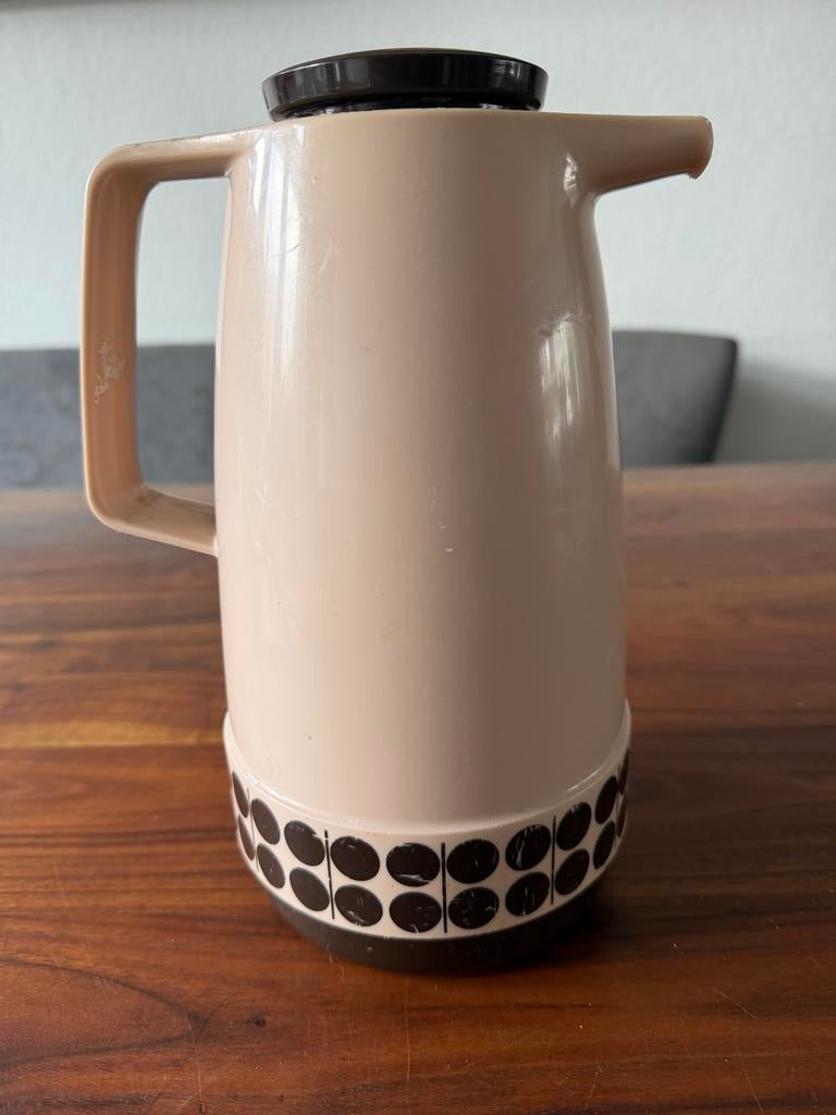 Jaren 70 thermoskan vintage / retro / seventies, Ophalen of Verzenden