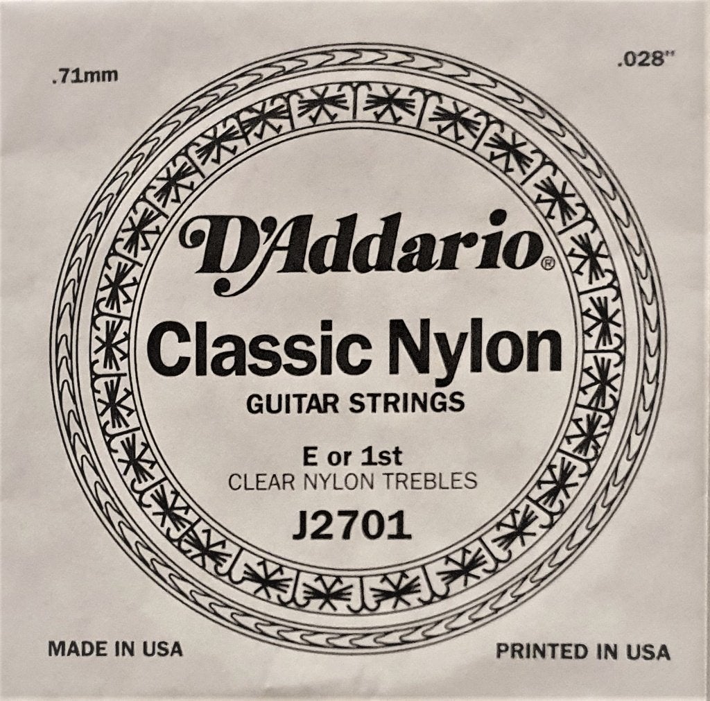 KLASSIEKE GITAAR SNAAR E-1 / D'Addario J2701, Muziek en Instrumenten, Instrumenten | Toebehoren, Ophalen of Verzenden, Nieuw, Akoestische gitaar