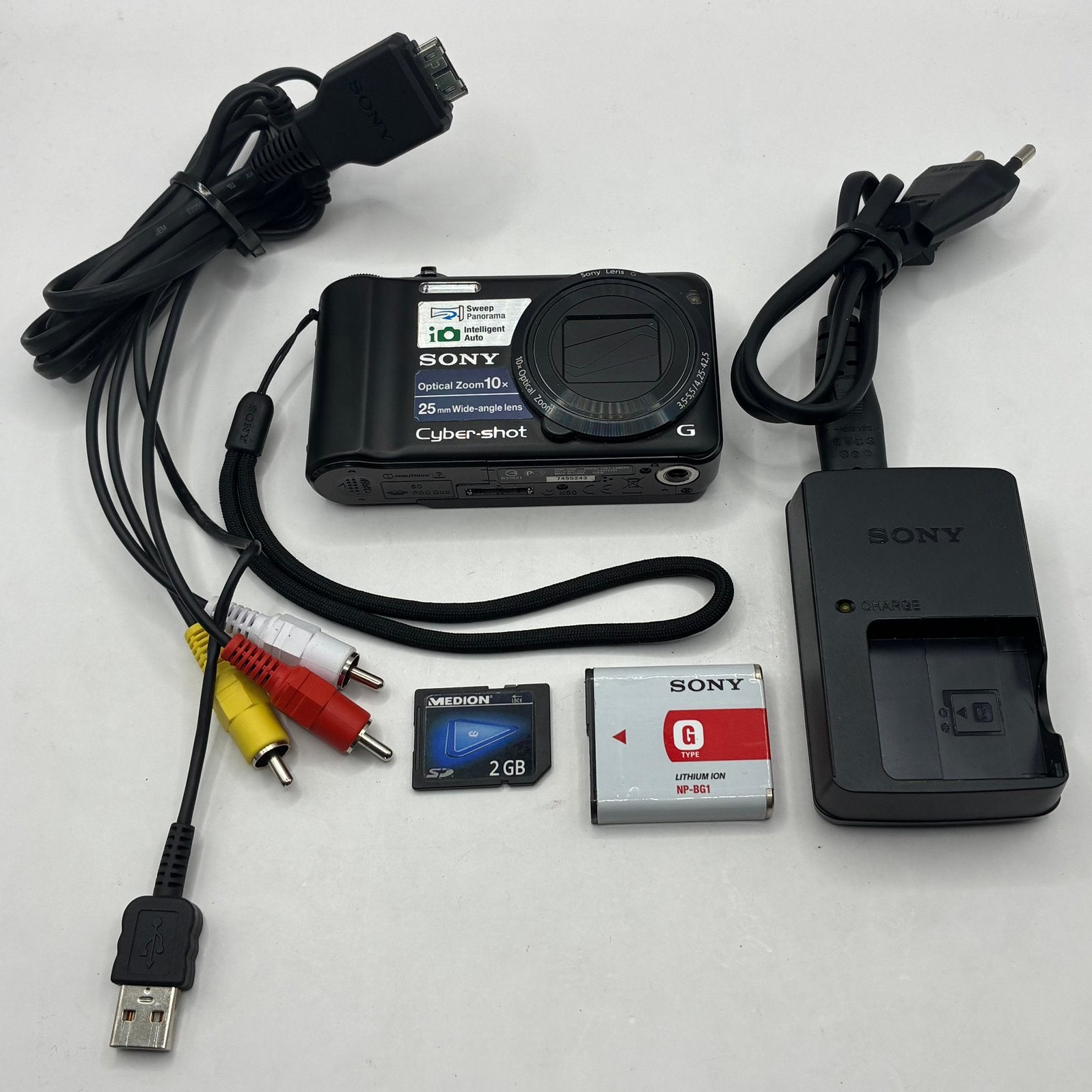 Sony Cyber-shot DSC-H55 - compact camera, Ophalen of Verzenden, Zo goed als nieuw, Sony, 8 keer of meer