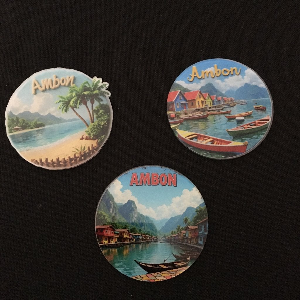 Fantastisch mooie MAGNETEN decoratie AMBON - Molukken, Oosters, Verzenden, Nieuw