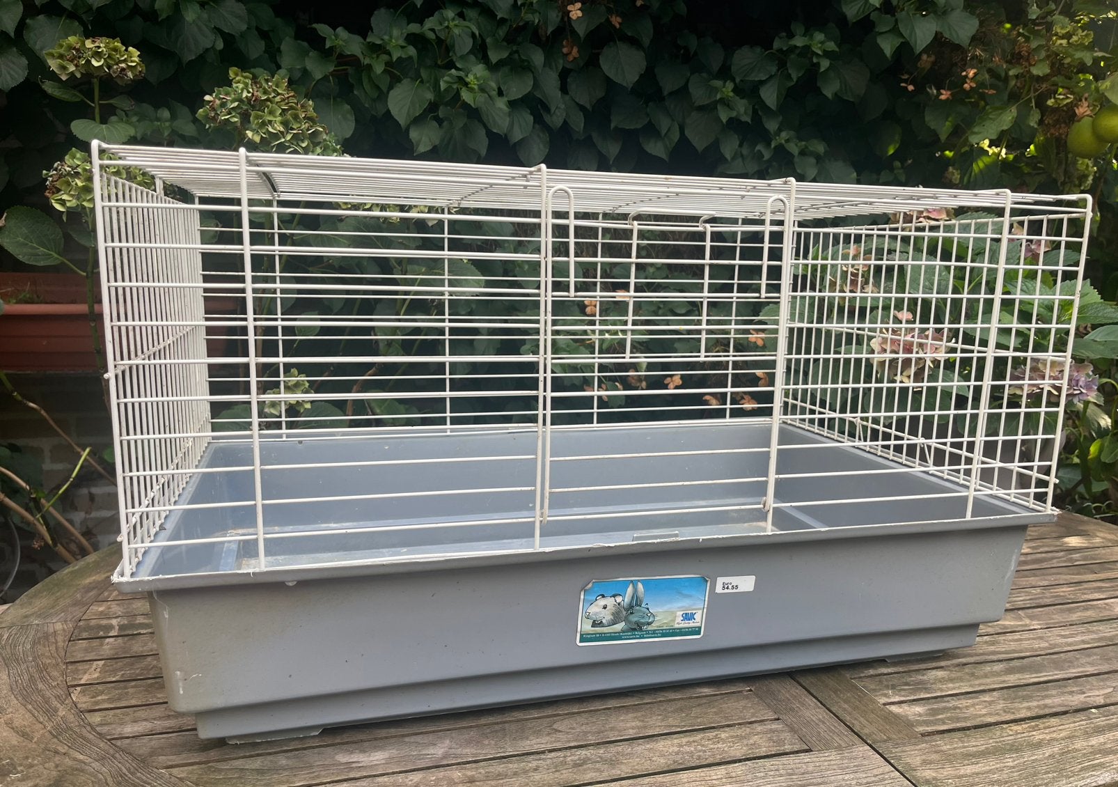 Nette stevige kooi voor cavia of konijn: 80 cm lang, Dieren en Toebehoren, Knaagdieren en Konijnen | Hokken en Kooien, Kooi, Zo goed als nieuw
