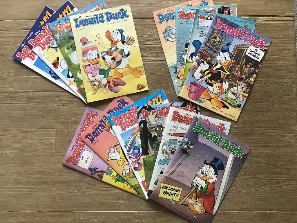 Donald Duck weekbladen, Meerdere stripboeken, Ophalen of Verzenden, Gelezen, Donald Duck