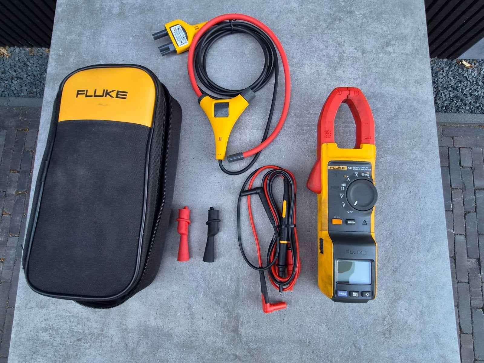 Fluke 381 Stroomtang Kit met Afneembaar Display, Doe-het-zelf en Verbouw, Meetapparatuur, Ophalen of Verzenden, Multimeter
