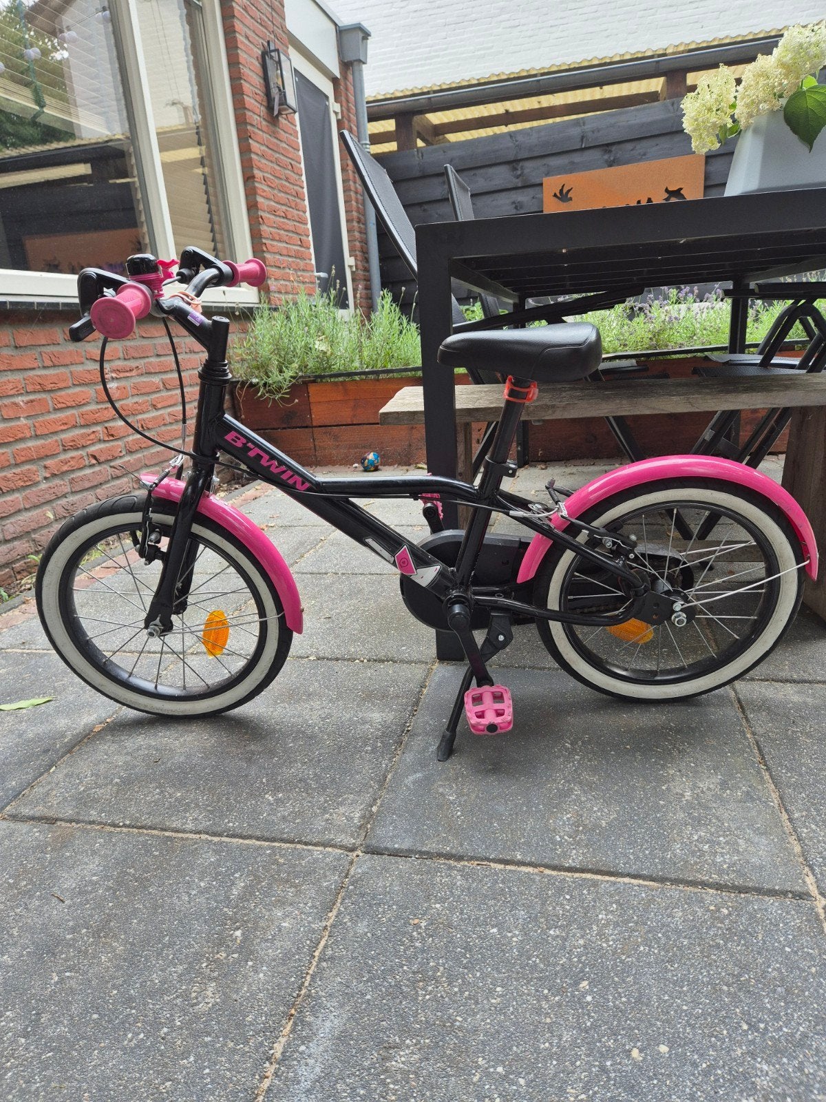 16 inch kinderfiets Decathlon, 2 jaar gebruikt, Fietsen en Brommers, Fietsen | Kinderfietsjes, Ophalen