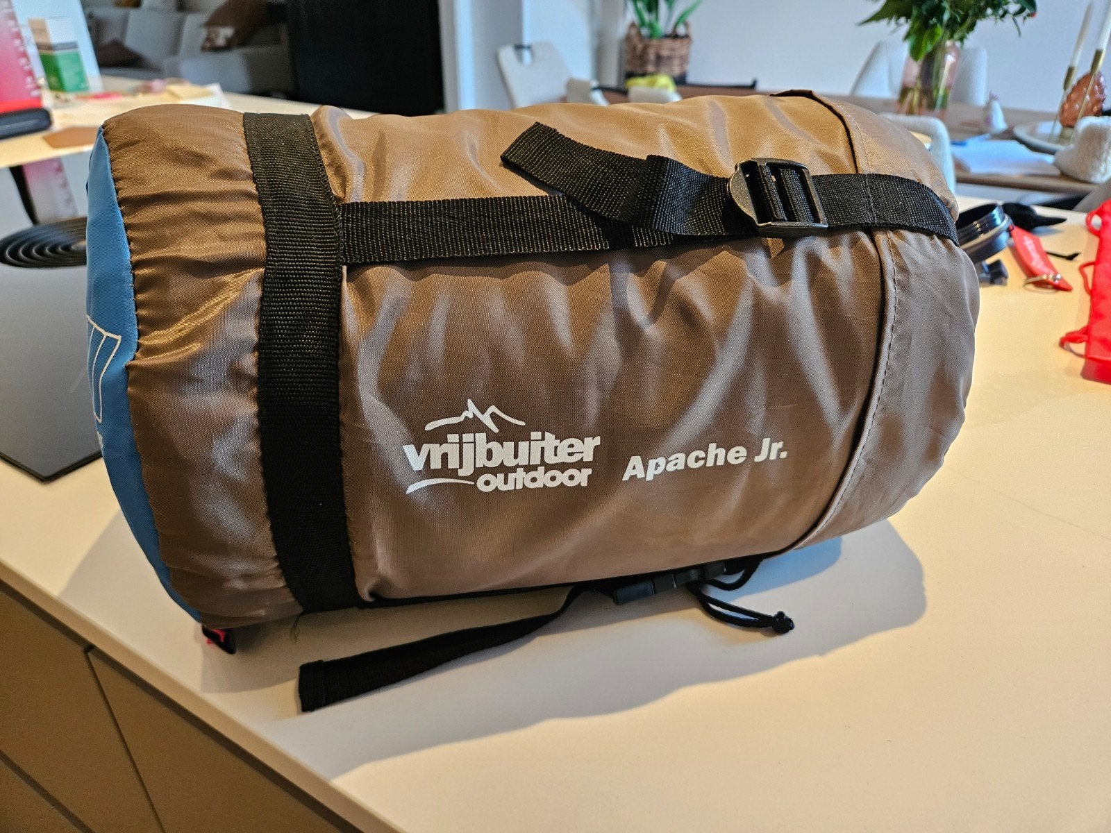 Vrijbuiter Outdoor Apache Jr. Slaapzak - 160x70 cm, Ophalen of Verzenden, Zo goed als nieuw