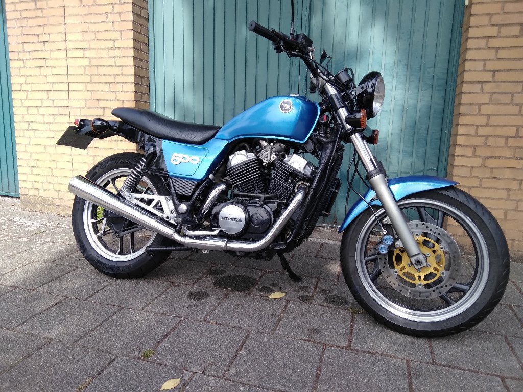 Honda vt 500 Ascot, 2 cilinders, Motorrijbewijs A, Gebruikt, Particulier