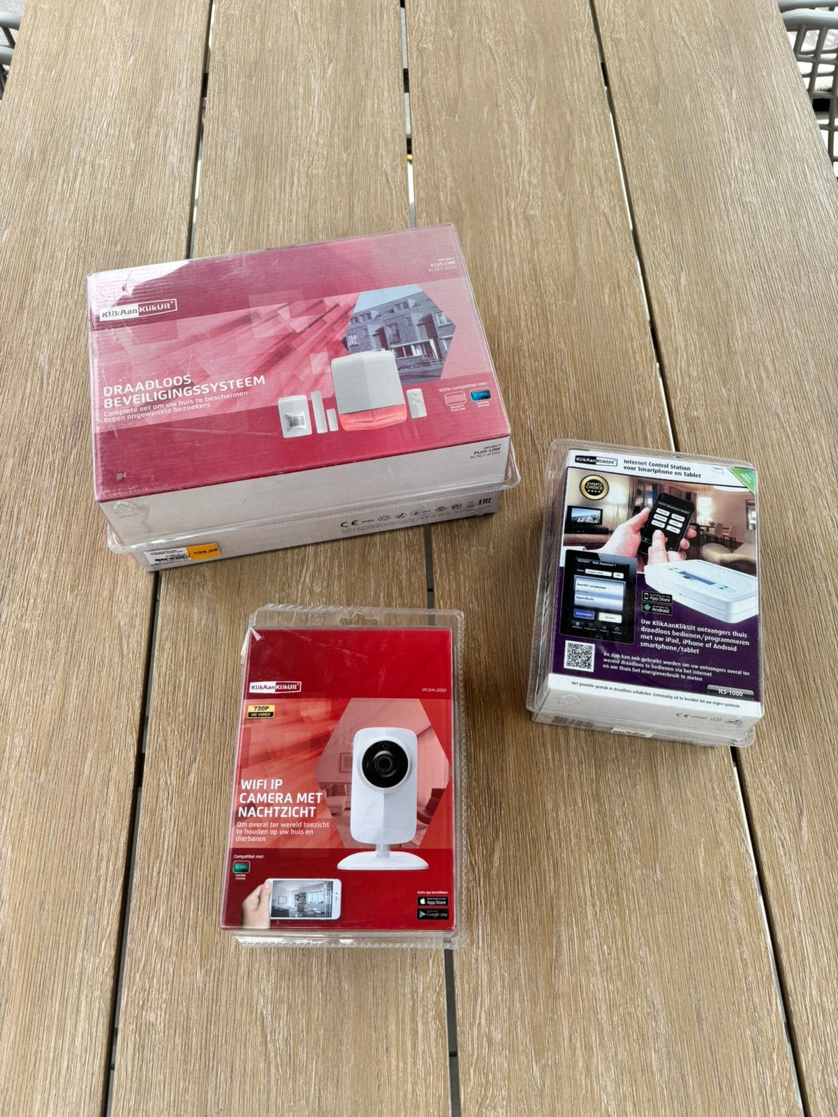 Nieuw in doos: KlikAanKlikUit Smarthome & Beveiliging, Ophalen of Verzenden, Nieuw, Detector, Sensor of Melder, Draadloos