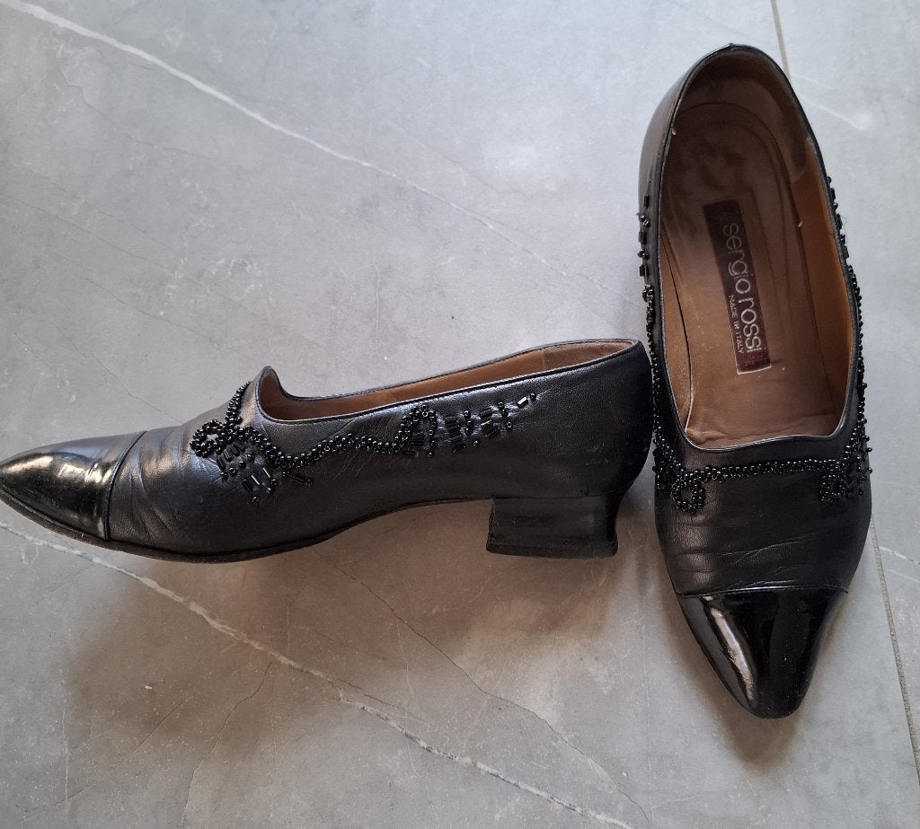 Zwarte pumps, Kleding | Dames, Schoenen met lage hakken, Sergio Rossi, Zwart, Ophalen of Verzenden