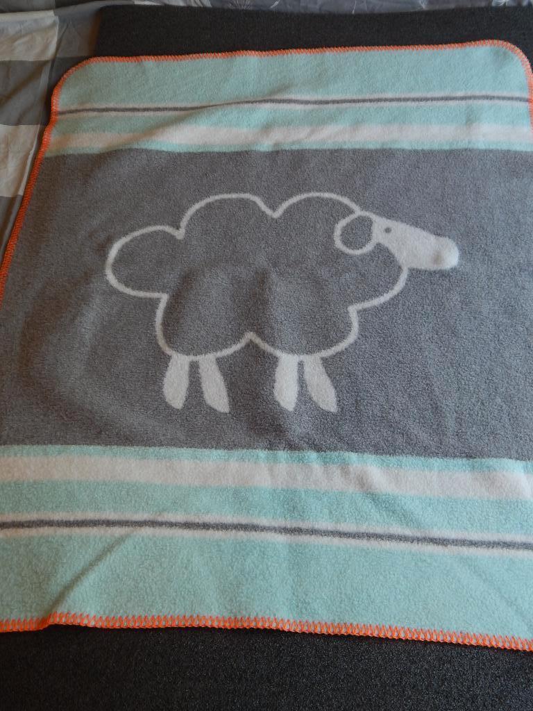 Babydekentje 100% katoen, Ophalen of Verzenden, Gebruikt, 85 tot 100 cm, Deken