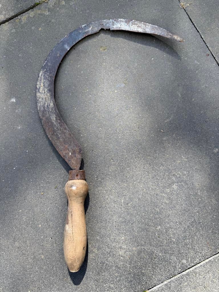 Vintage sikkel, Antiek en Kunst, Antiek | Gereedschap en Instrumenten, Ophalen of Verzenden