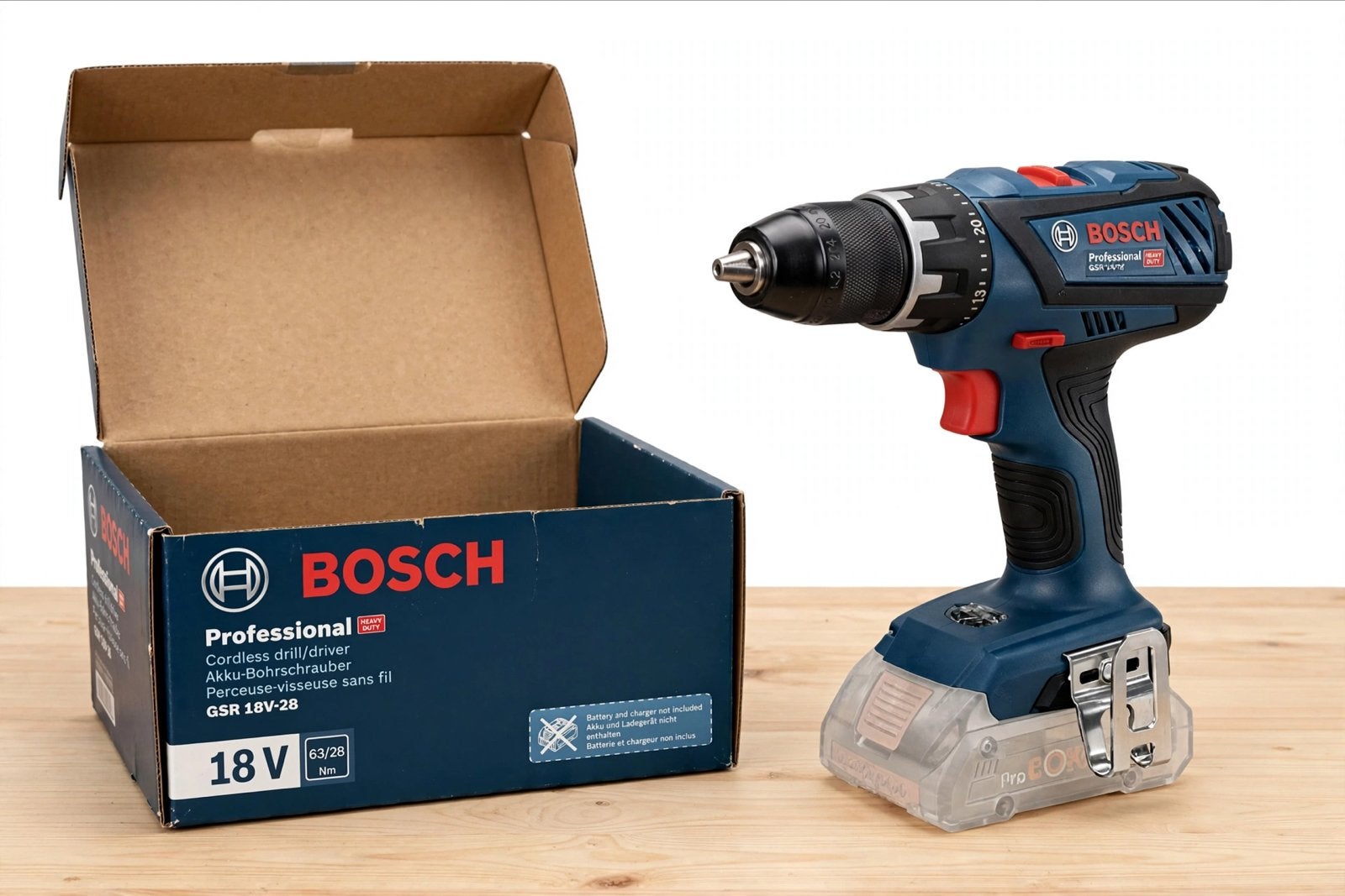 Bosch Professional 18V Accu-Boormachine, Doe-het-zelf en Verbouw, Ophalen of Verzenden, Nieuw, Boor- en Schroefmachine