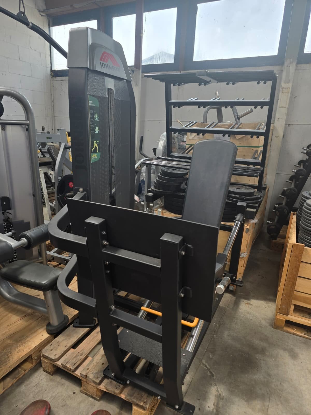 Matrix Johnson Leg Press - Professionele Krachttraining, Sport en Fitness, Fitnessmaterialen, Ophalen, Gebruikt, Benen