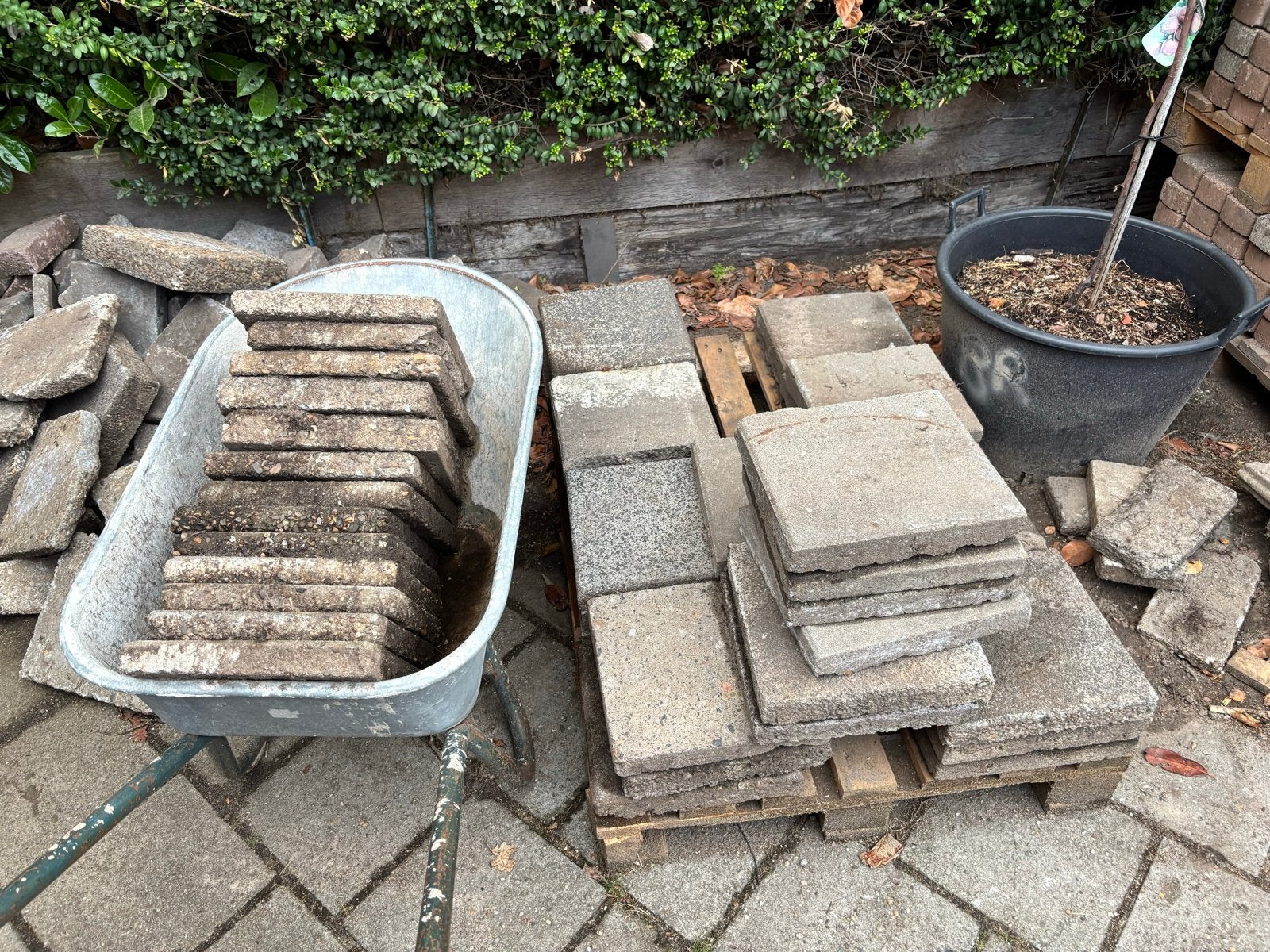 Diverse gebruikte 30x30 tegels, Overige materialen, Gebruikt, 20 tot 40 cm, 20 tot 40 cm