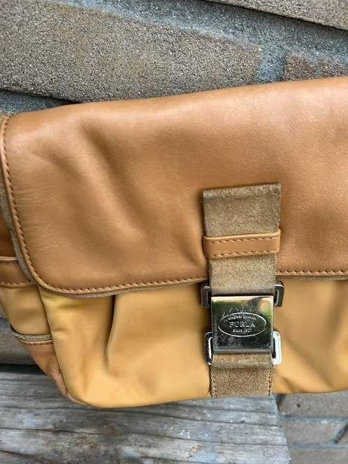 Furla schoudertas[v], Ophalen of Verzenden, Zo goed als nieuw, Geel, Overige merken