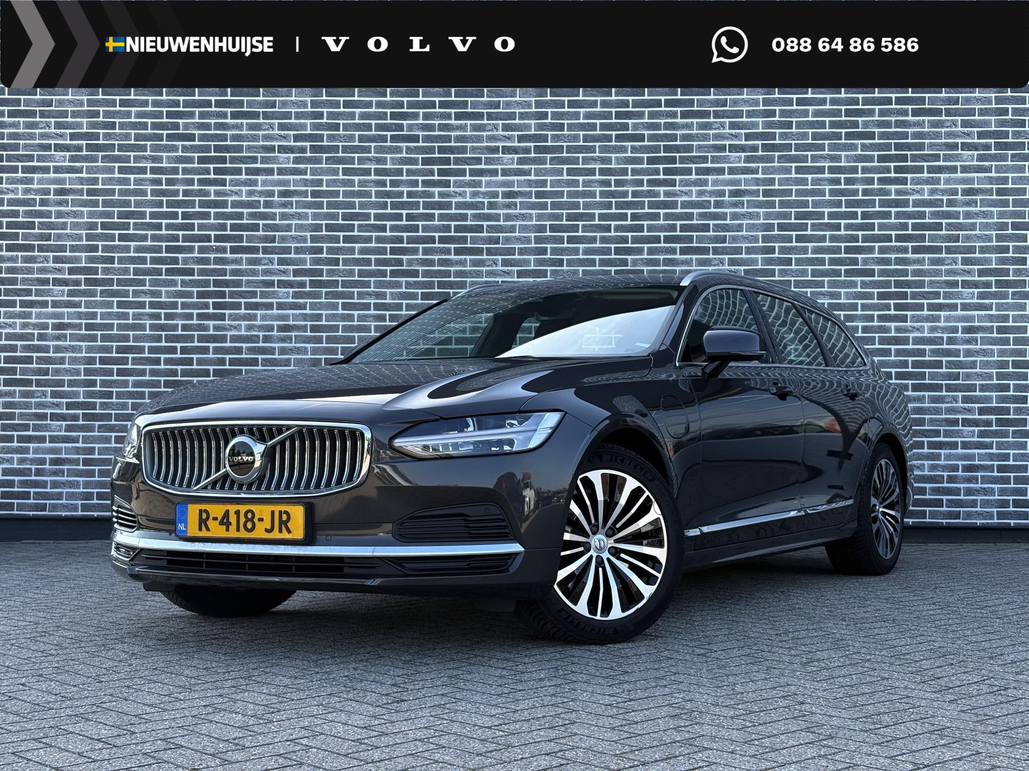Volvo V90 2.0 T6 Plug-in hybrid AWD Core Bright | Long Range