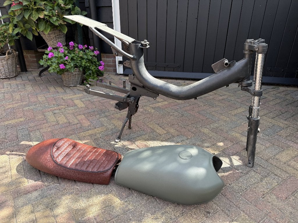 Tomos sport'r op geel kenteken, Fietsen en Brommers, Brommers | Tomos, Ophalen, Gebruikt, Maximaal 45 km/u, 50 cc