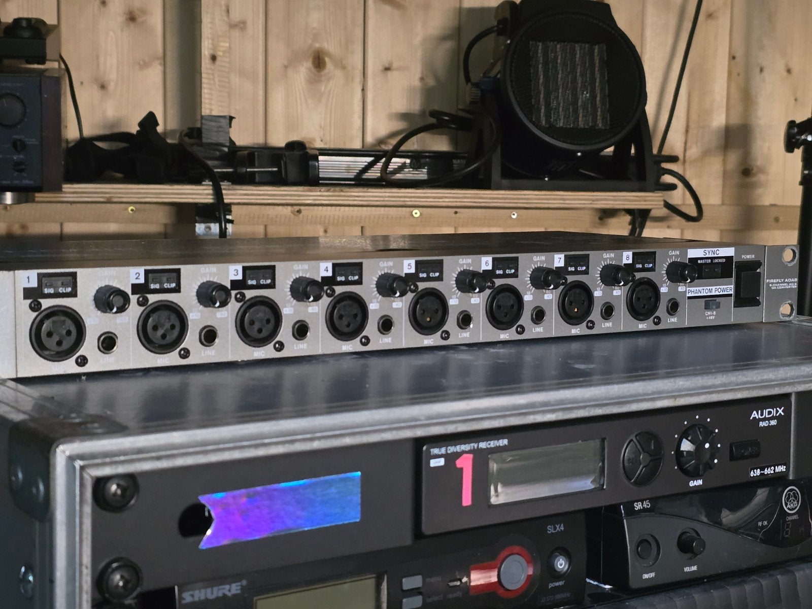 Phonic Firefly ADA8, Muziek en Instrumenten, Ophalen of Verzenden, Gebruikt, 10 tot 20 kanalen, Microfooningang