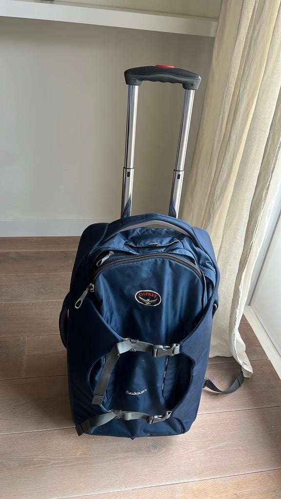 Osprey Sojourn rugzakkoffer en backpack, Ophalen, Blauw, Minder dan 40 cm, Zo goed als nieuw