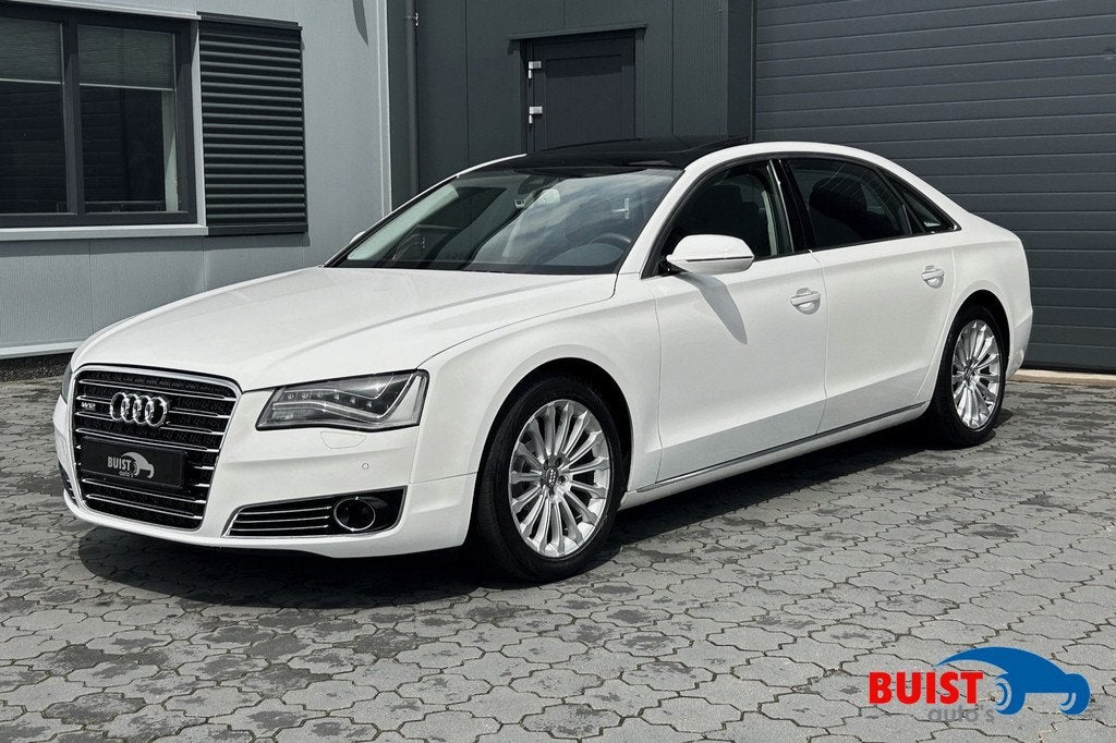 Audi A8 6.3 W12 quattro Lang Pro Line+ 44076KM! LIMOUSINE BO, Auto's, Audi, Automaat, Gebruikt, Zwart, 12 cilinders