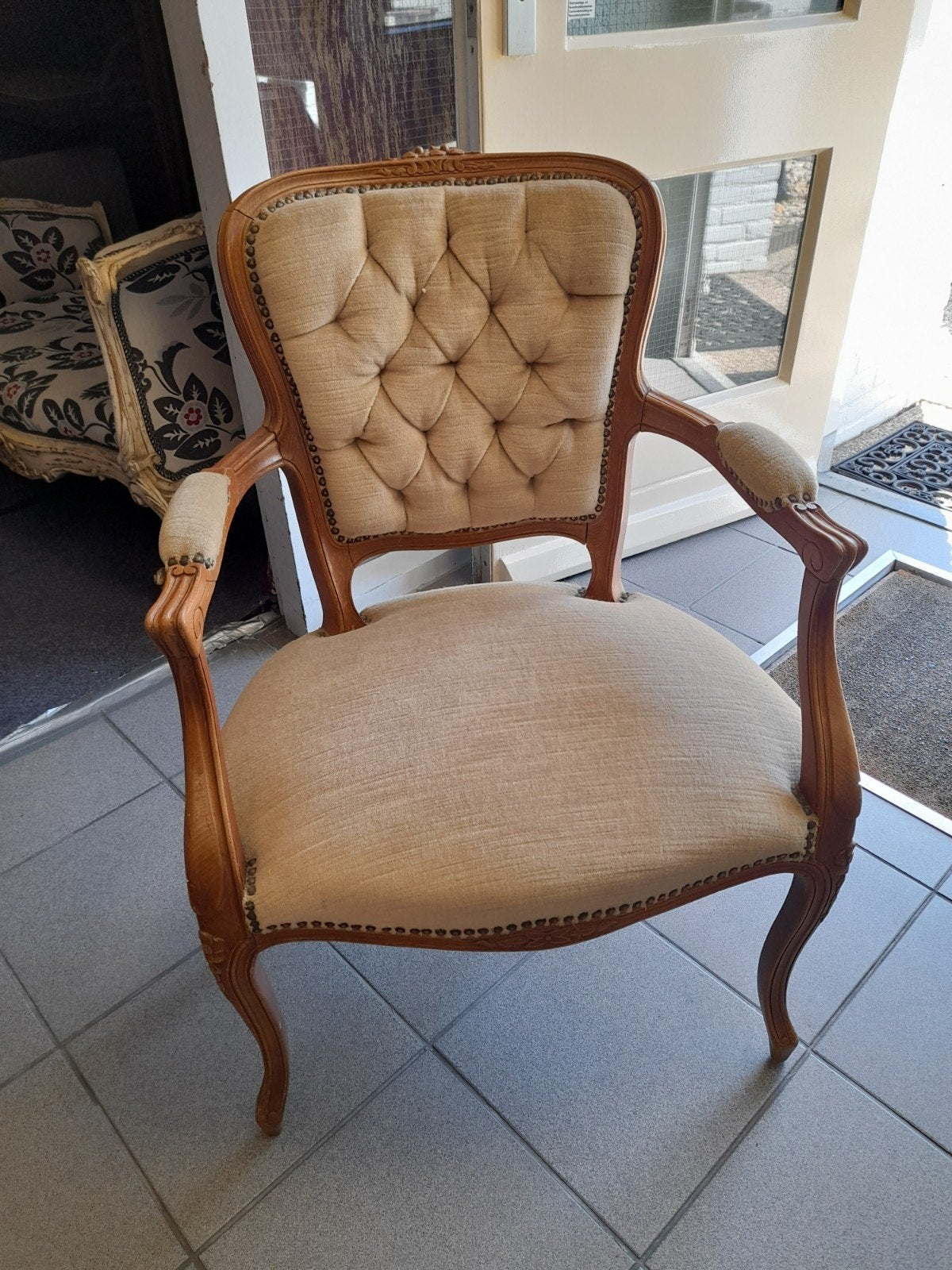 Mooie antieke dames fauteuile, Antiek en Kunst, Antiek | Meubels | Stoelen en Banken, Ophalen