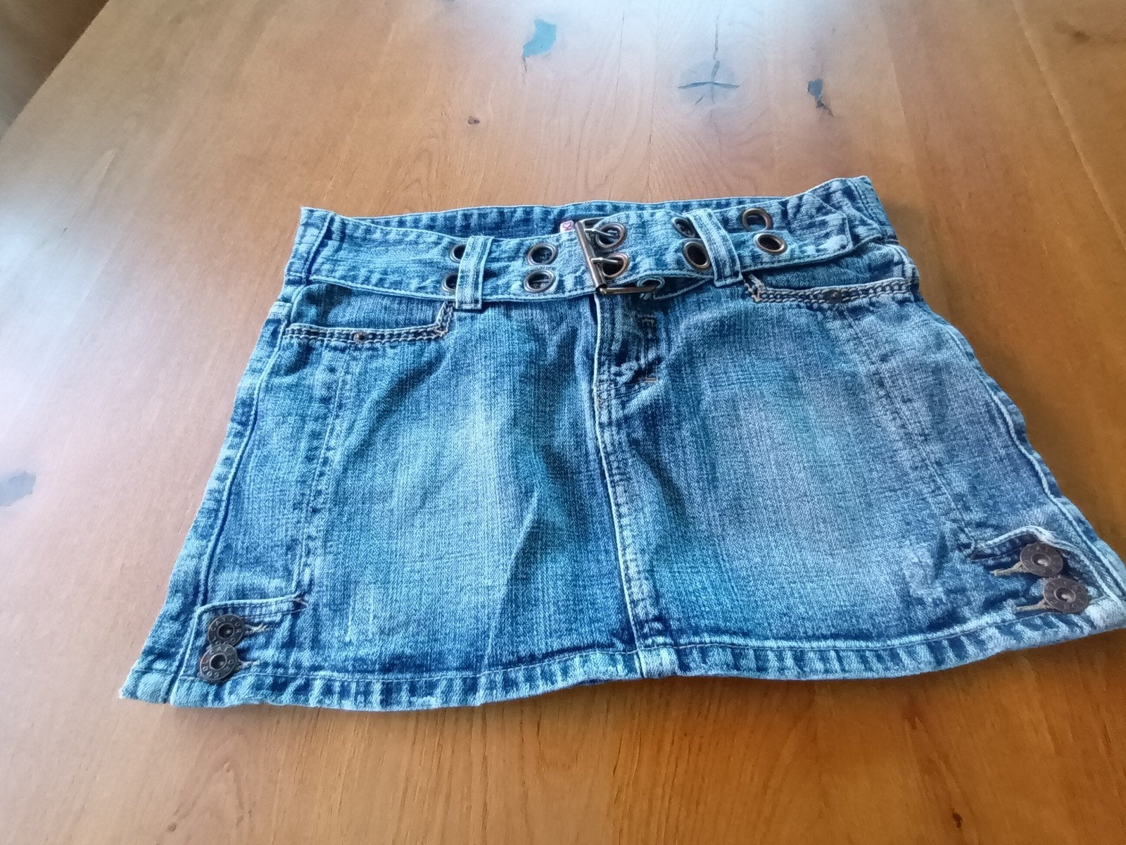 Cool Cat spijkerrokje maat L, lengte 30 cm, Kleding | Dames, Blauw, Maat 42/44 (L), Ophalen of Verzenden, Cool Cat