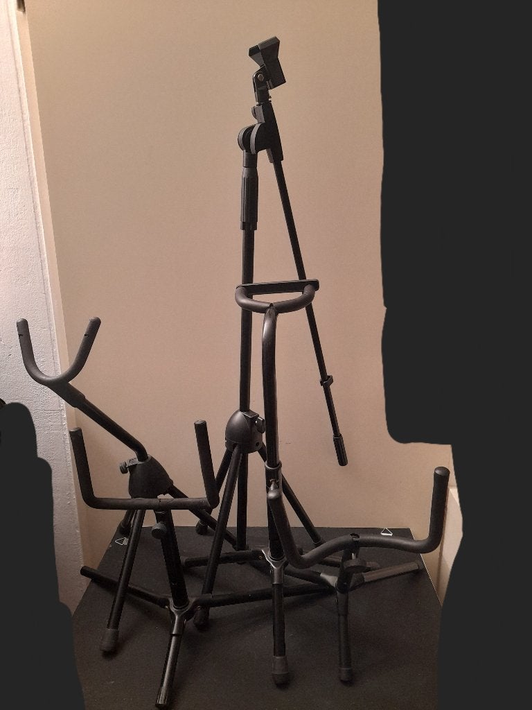 Collectie Instrumenten Standaards, Ophalen of Verzenden, Gebruikt, Instrumentstandaard, Klarinet