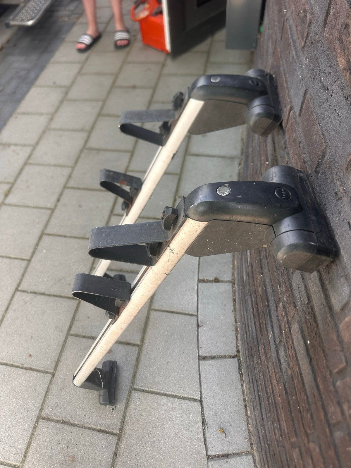 Volkswagen Caddy dakdragers, Ophalen, Gebruikt