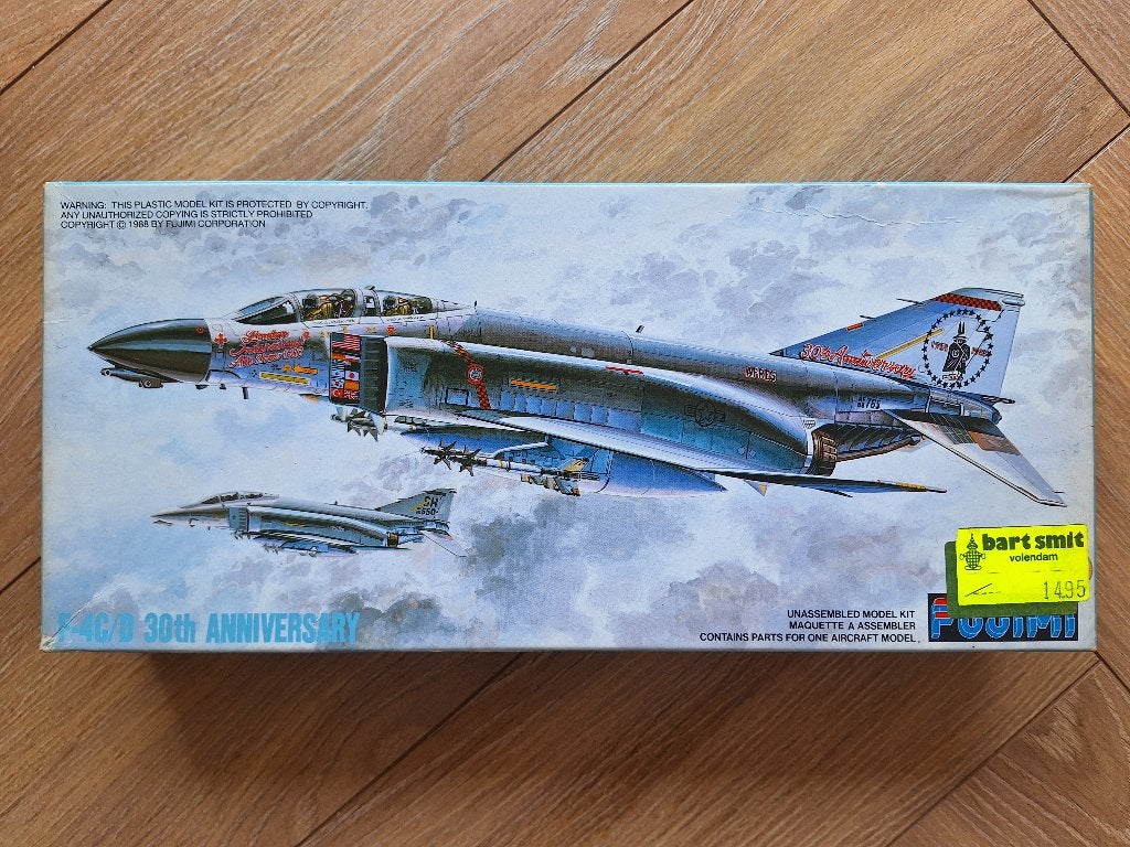 1:72 1/72 Fujimi F-4C/D 30th Anniversary, Overige merken, 1:72 tot 1:144, Ophalen of Verzenden, Zo goed als nieuw