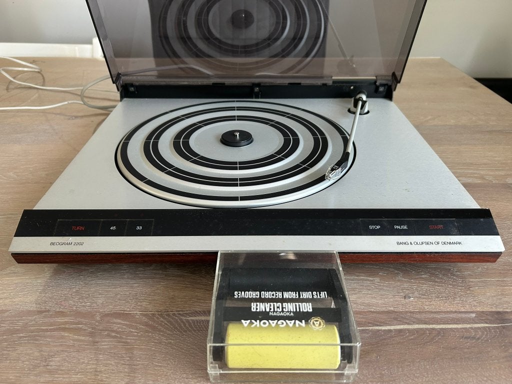 B&O Beogram 2202 + Philips 22GF660 platenspelers (vintage), Audio, Tv en Foto, Ophalen, Gebruikt, Platenspeler, Philips
