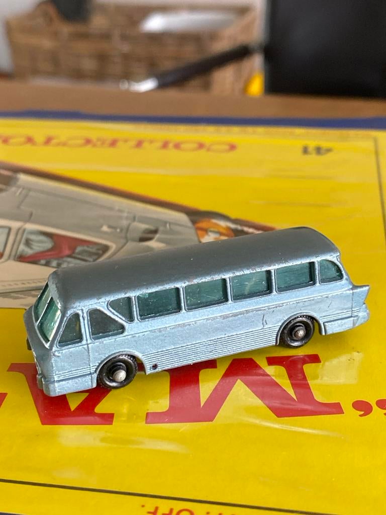 Matchbox bus nr 40 leyland royal tiger coach, Ophalen of Verzenden, Gebruikt, Bus of Vrachtwagen