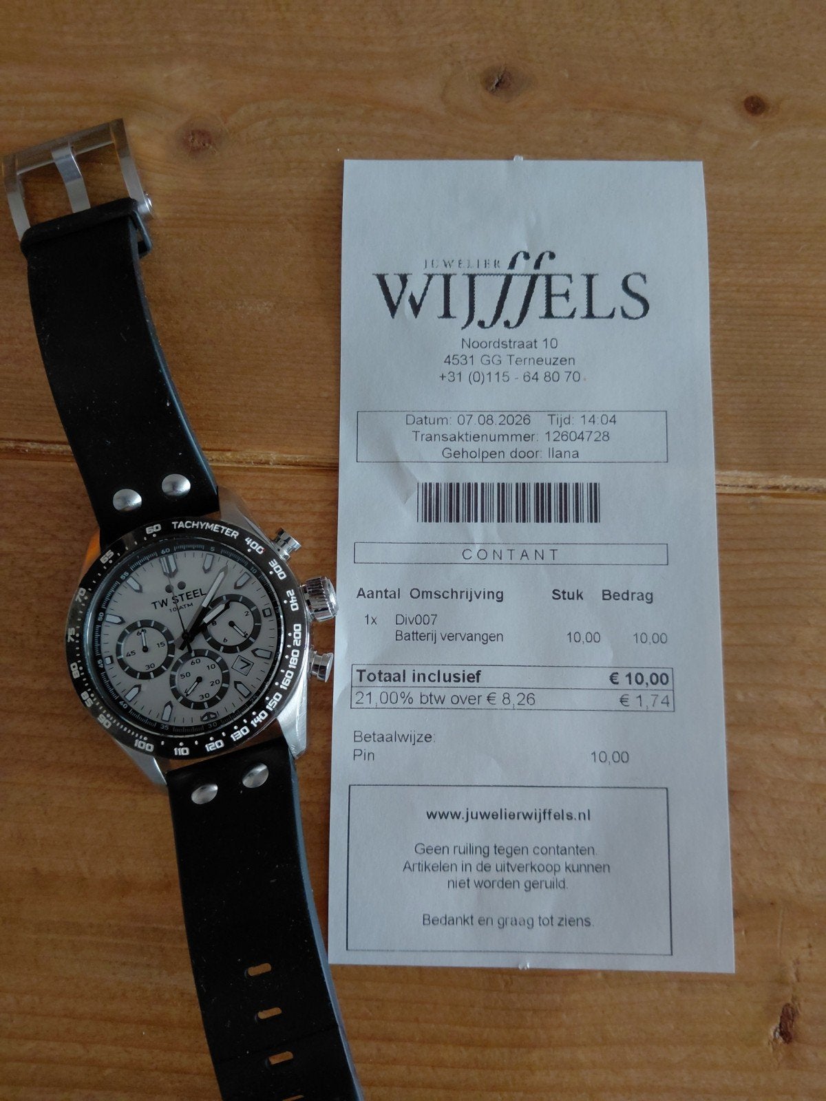 TW STEEL CHRONOGRAAF, ultieme prijs! Inclusief verzendkosten, Overige merken, Staal, Kunststof, Ophalen of Verzenden