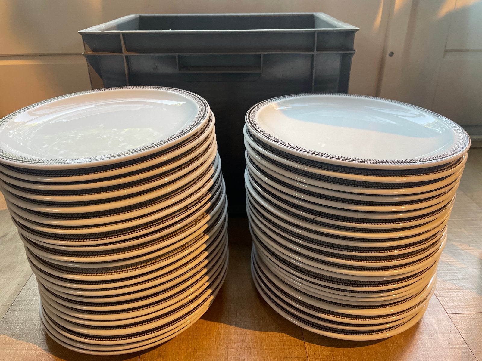 42x Mosa Maastricht Holland Borden - Vintage Servies, Huis en Inrichting, Keuken | Servies, Gebruikt, Overige merken, Keramiek