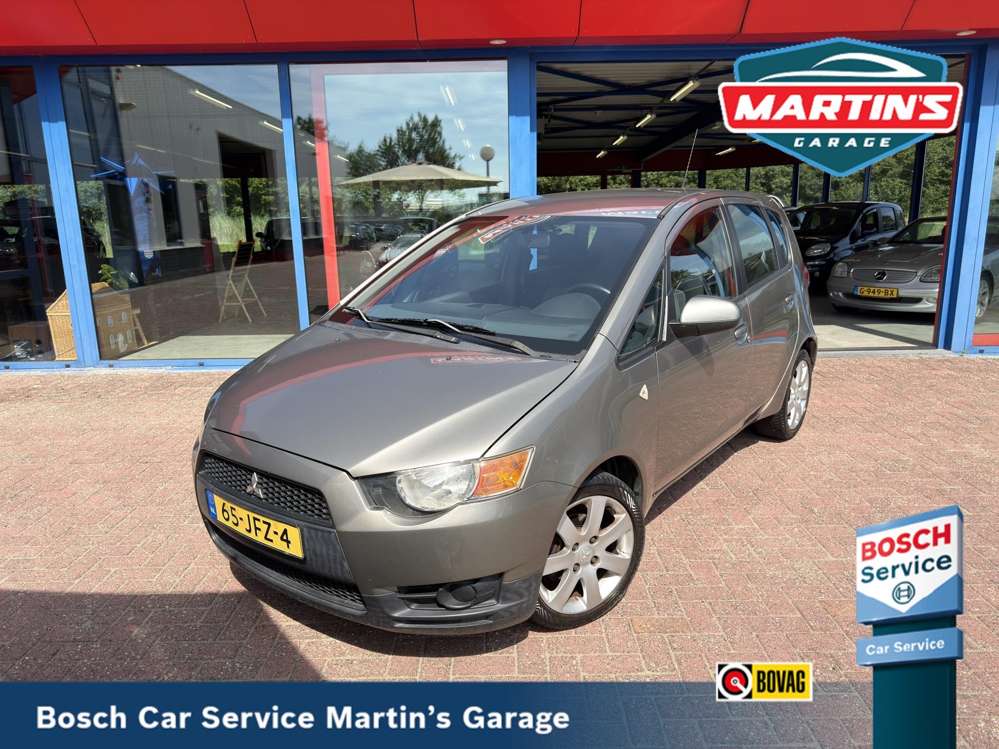Mitsubishi Colt 1.3 Invite AIRCO CRUISE AUTOMAAT TREKHAAK!, Stof, Gebruikt, 31 €/maand, Colt