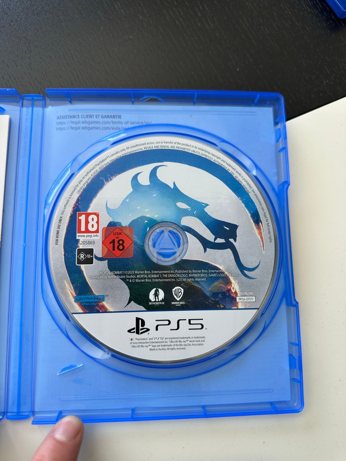 Mortal Kombat 1 PS5 - Zo goed als nieuw, Spelcomputers en Games, Games | Sony PlayStation 5, Ophalen, Vanaf 18 jaar, Vechten, 2 spelers