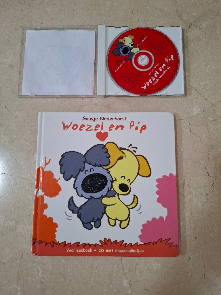 Woezel en Pip voorleesboek met CD met meezingliedjes, Boeken, Ophalen of Verzenden, Zo goed als nieuw, Guusje Nederhorst, Fictie algemeen